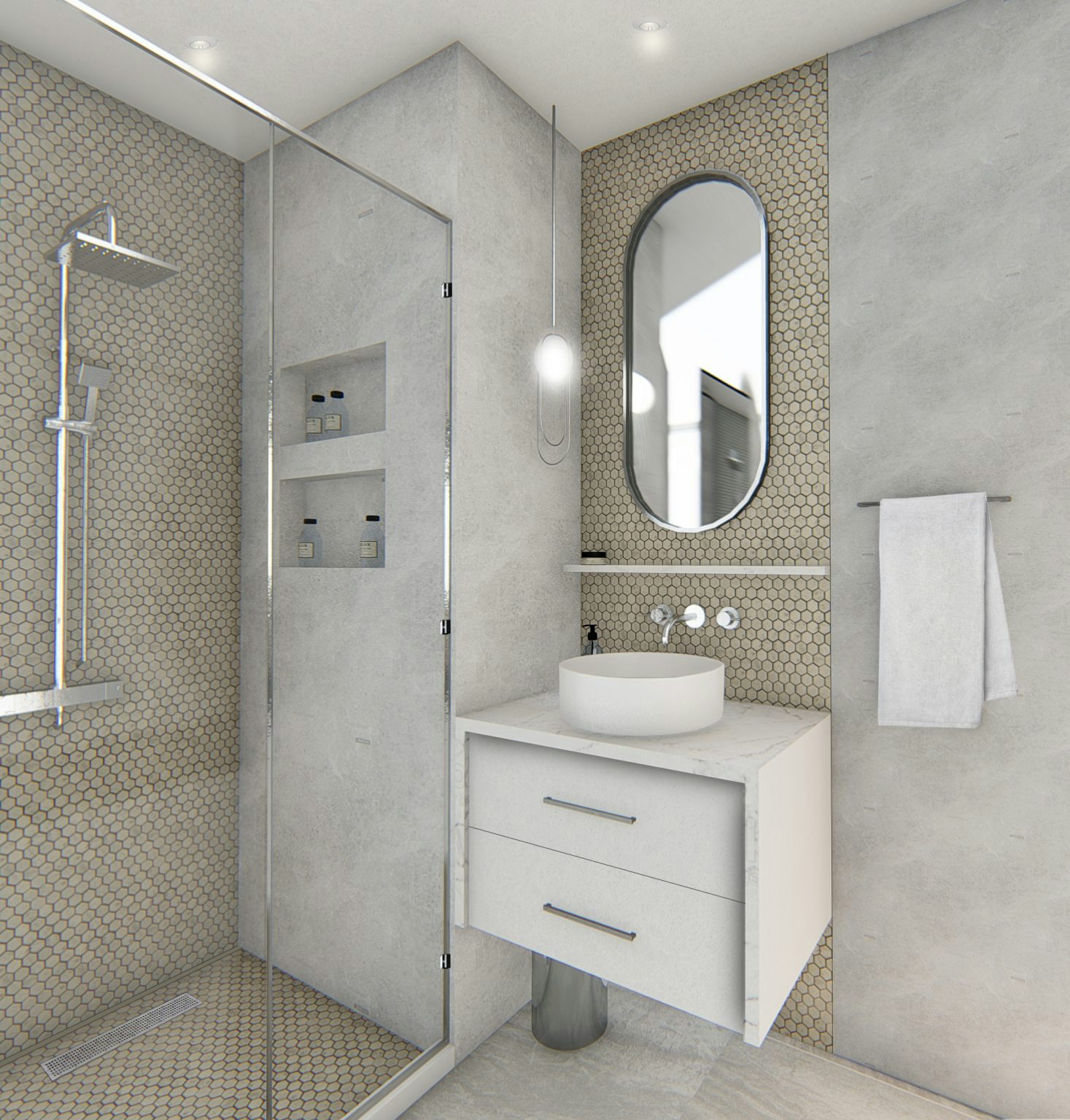 Bathroom redesign visualisation