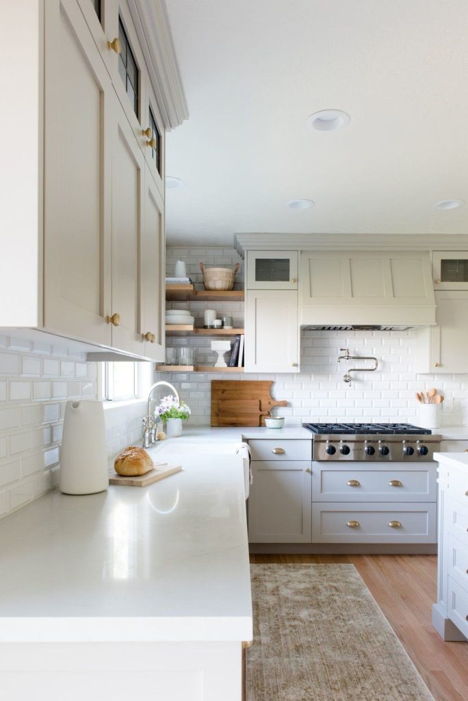 Small kitchen neutral colors