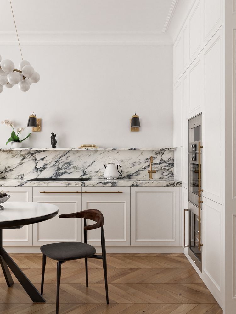 Parisian minimalist kitchen ideas