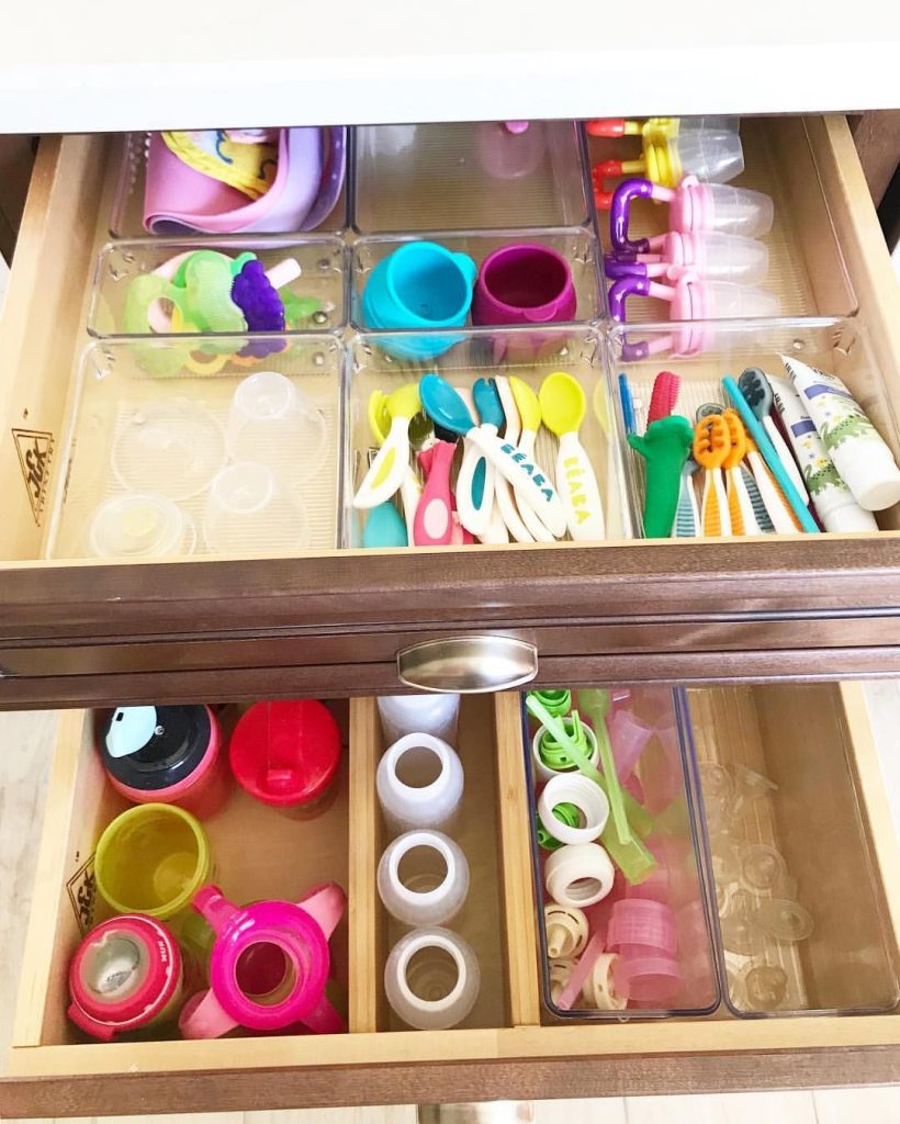 Deeper drawer kids dividers