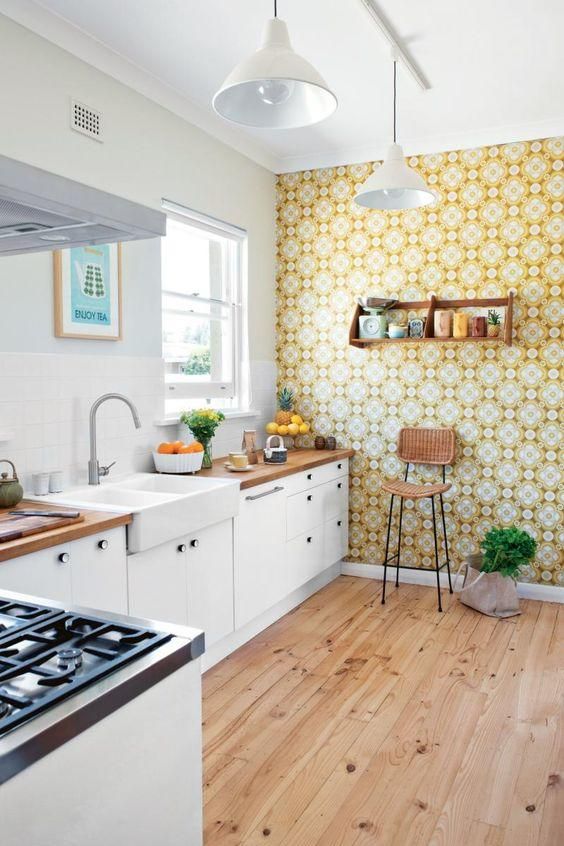 Best kitchen wallpaper ideas