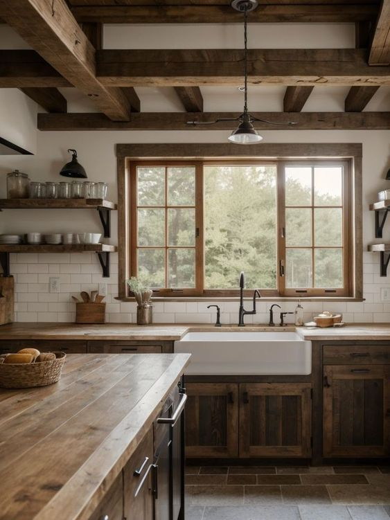 Rustic Charm in Small Kitchen: Clever Ideas for Your Compact Kitchen Makeover